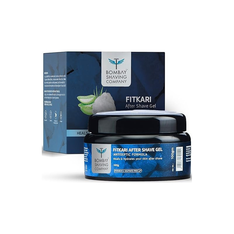 Bombay Shaving Company Men's Fitkari After Shave Gel, 100 Grams