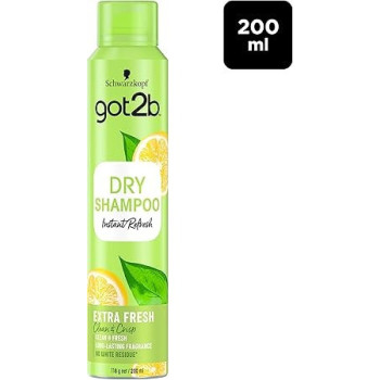 Schwarzkopf Got2b Fresh It Up Extra Fresh Dry Shampoo, 200 ml, Pack Of 6