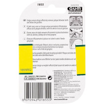 Gum Butlerweave Waxed Healthy Gums Unique Design Teeth Clean Removes Plaque Dental Floss, 55 m
