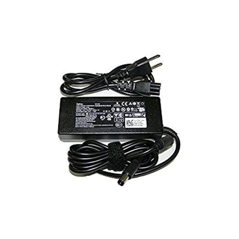 Dell New Genuine 90W AC Adapter 19.5 V, 4.62A PA-10 Slim MK947 0MK947, Black, 8541596125