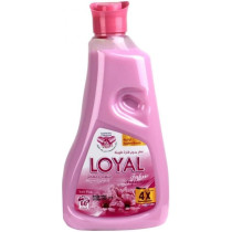 Loyal Fabric Softener And Freshener Concentrated, Soft Pink, 60 Washes, 1500Ml
