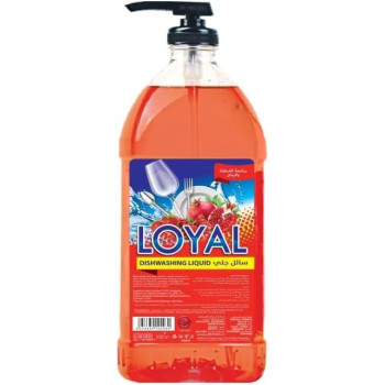 Loyal Dishwashing Strawberry And Pomegranate Liquid Scent, 2 Liter
