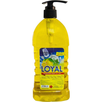 Loyal Dishwashing Lemon And Mountain Herbs Liquid, 1 Liter