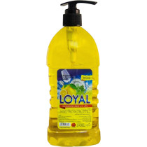 Loyal Dishwashing Lemon And Mountain Herbs Liquid, 1 Liter