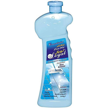 Loyal Multi-Purpose Concentrated Household Deodorizer, Freshener, Odor Remover, Cleaner For Washable Surfaces, Floors, Laundry, Seabreeze Fragrance, 700 Ml