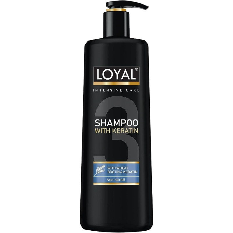 Loyal Keratin Shampoo With Keratin And Wheat Protein, 800 Ml
