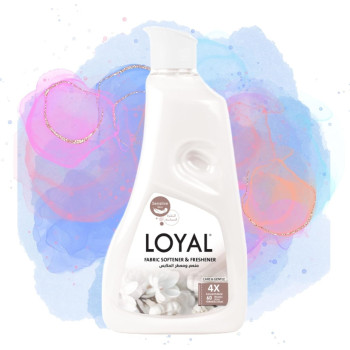 Loyal Concentrated Fabric Laundry Softener, Conditioner And Freshener, Care And Gentle Fragrance, 750 Ml