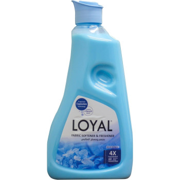 Loyal Fabric Softener With Fragrance, Blue Petals, 750 Ml