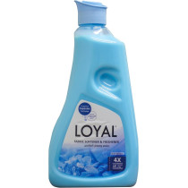 Loyal Fabric Softener With Fragrance, Blue Petals, 750 Ml