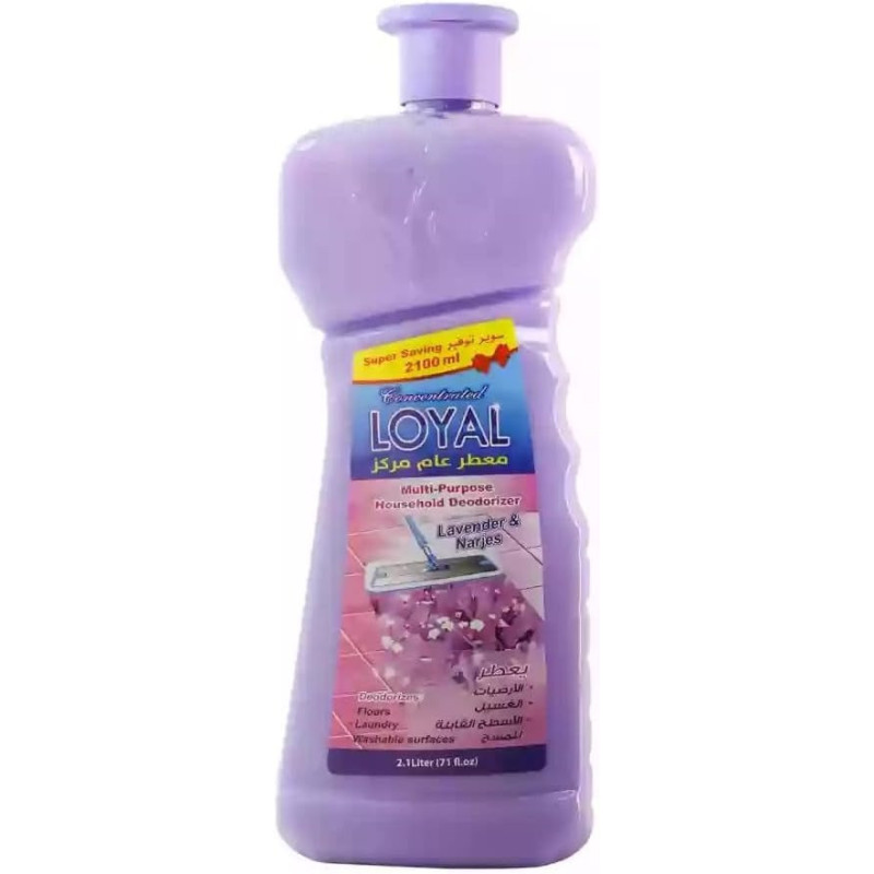 Loyal Lavender And Narjes Concentrated Multi-Purpose Household Deodorizer, 2100Ml