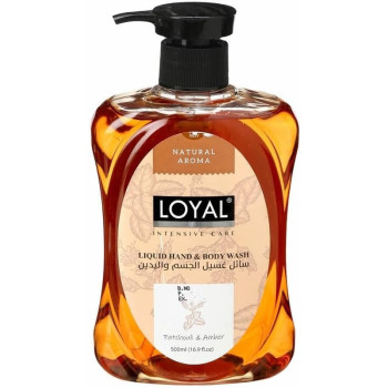Loyal Liquid Hand And Body Wash, Patchouli And Amber 500Ml