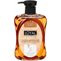 Loyal Liquid Hand And Body Wash, Patchouli And Amber 500Ml