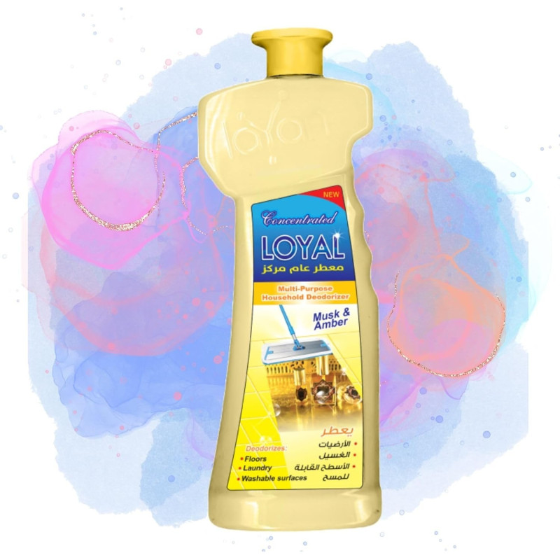 Loyal Multi Purpose Household Deodorizer With Musk And Amber, 700Ml