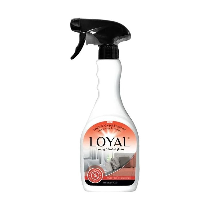 Loyal Fabric Carpet And Air Freshener 500 Ml, Sweet Love