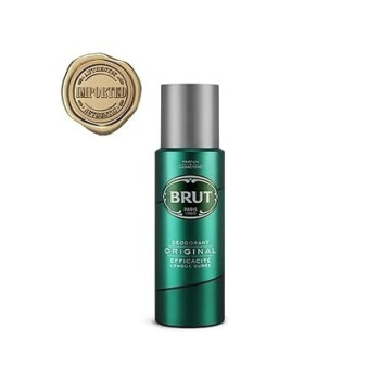 Brut Long Lasting Fresh Active Odour Protection Signature Scented Body Deodorant Spray For Men, 200 Ml