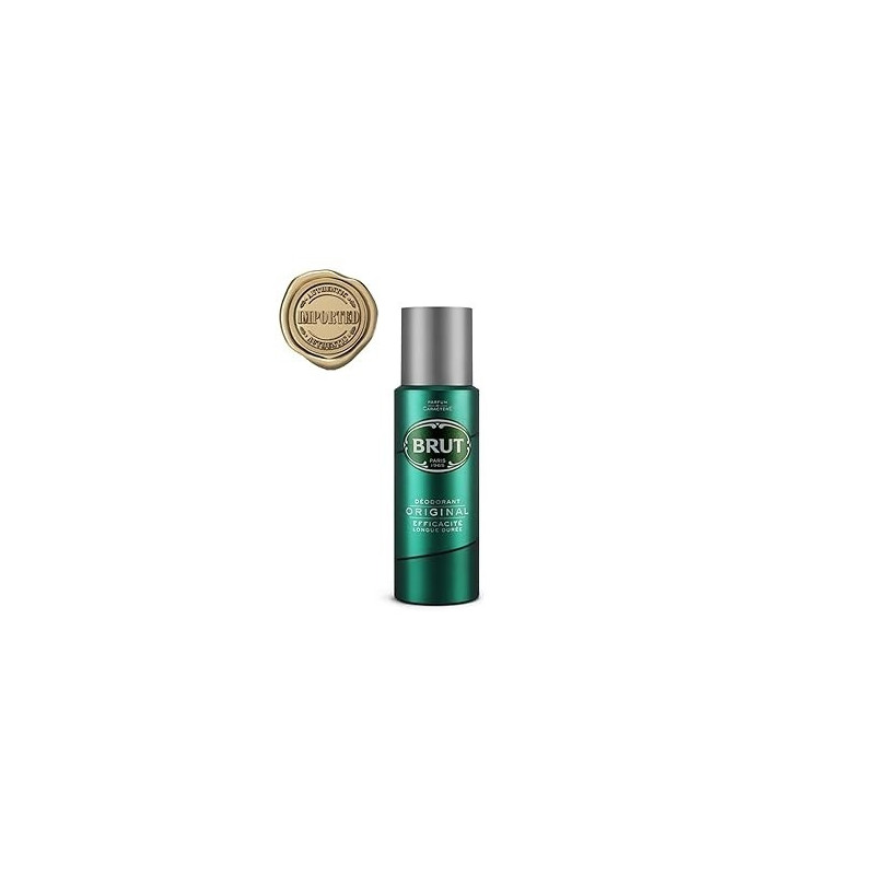 Brut Long Lasting Fresh Active Odour Protection Signature Scented Body Deodorant Spray For Men, 200 Ml