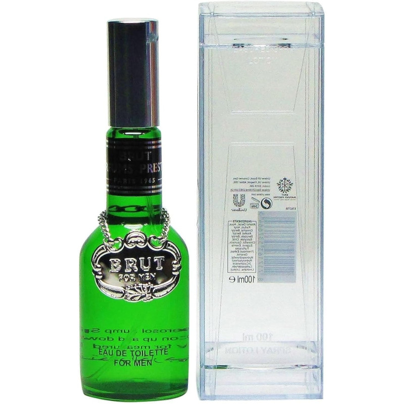 Brut Eau De Toilette Original 100Ml (Plexi Box) Silver Edition