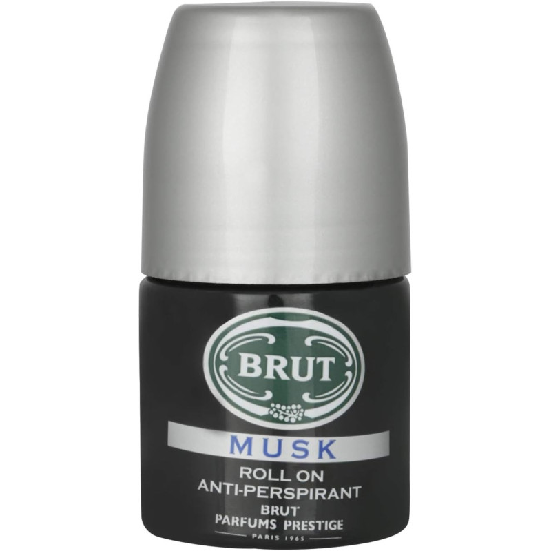 Brut Musk Fresh Long Lasting Fragrant With Signature Scent Roll On Anti Persipirant Body Deodorant For Men, 50 Ml