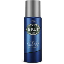 Brut Ocean Deodorant Body Spray For Men, Masculine Long-Lasting Deo With Fresh, Aquatic Fragrance, 200 Ml