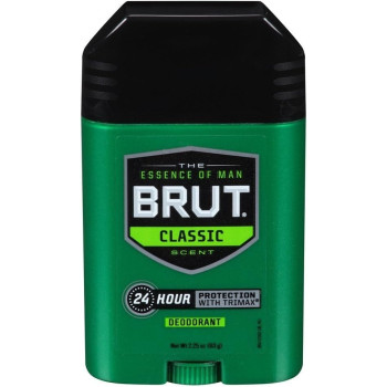 Brut Deodorant Stick Classic Fragrance, Pack Of 2 ( 2.25 Oz Each)
