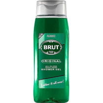 Brut Original All-In-One Shower Gel For Hair And Body, Body Wash For Men, 500Ml