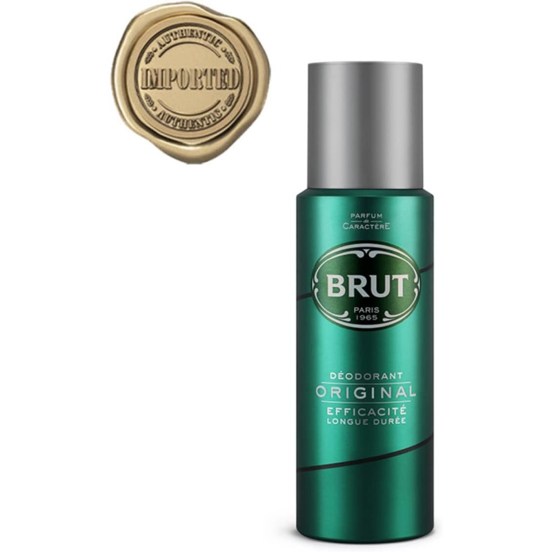 Brut Original Deodorant Spray For Men, Long-Lasting, 200Ml
