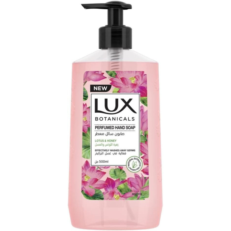 LUX Botanicals Hand Wash Lotus And Honey, 500 Ml