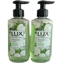 LUX Botanicals Hand Wash Camelia And Aloe Vera, Pack Of 2 x 250ml Each, Green