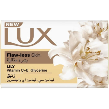 LUX Flaw Less Skin Bar Soap With Vitamin C, E, And Glycerine, 120g