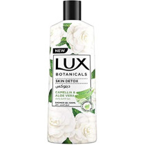 LUX Botanicals Body Wash Skin Detox With Nourishing Camellia And Aloevera, For Soft, Natural And Fragrant Skin, 500ml