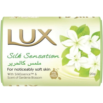 LUX Bar Soap Silk Sensation For Fragrant Glowing Skin, 120g