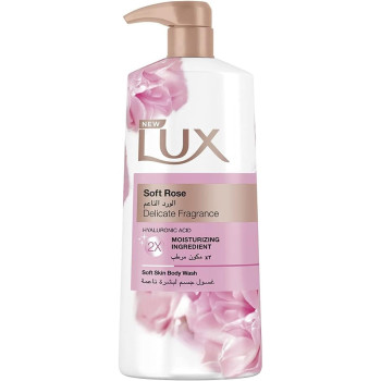 LUX Moisturising Body Wash Soft Rose For All Skin Types, 700ml