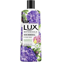 LUX Botanicals Perfumed Body Wash For Skin Renewal With Fig Extract And Geranium Oil, 500Ml