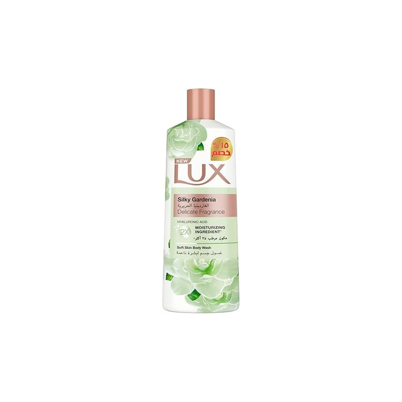 LUX Moisturising Body Wash Silk Gardenia For All Skin Types, 500ML