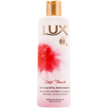 LUX Soft Touch Moisturizing, Lond-Lasting, Shower Gel, 250ml