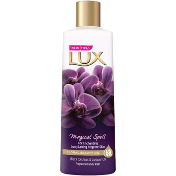 LUX Magical Spell Body Wash With Black Orchids And Juniper Oil, 235ml