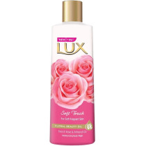 LUX Soft Touch Silk Essence And Rose Infusion Moisturising Body Wash, 240ml