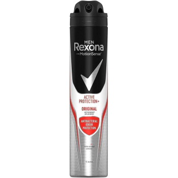 Rexona Men Motion Sense Deodorant Active Protection Plus Original Anti-Bacterial Odor Protection Spray, 200 Ml