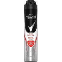 Rexona Men Motion Sense Deodorant Active Protection Plus Original Anti-Bacterial Odor Protection Spray, 200 Ml