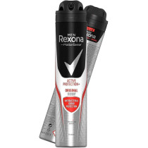 Rexona Men Motion Sense Deodorant Active Protection Plus Original Anti-Bacterial Odor Protection Spray, 200 Ml