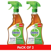 Dettol Antiseptic Trigger Antiseptic Solution, Twin Pack, 500Ml