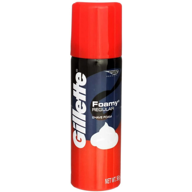 Foamy Regular Shaving Foam Provide A Smooth And Comfortable Shaving Experience, 2 Oz, Pack Of 3