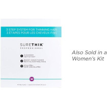 Surethik Professional 3-Step System Hair Loss Treatment Kit For Men, 205/210Ml