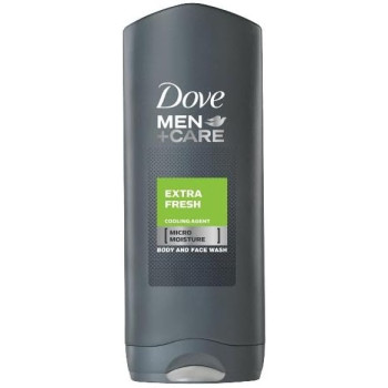 Dove For Men Extra Fresh Body And Face Wash, 250Ml