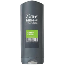 Dove For Men Extra Fresh Body And Face Wash, 250Ml