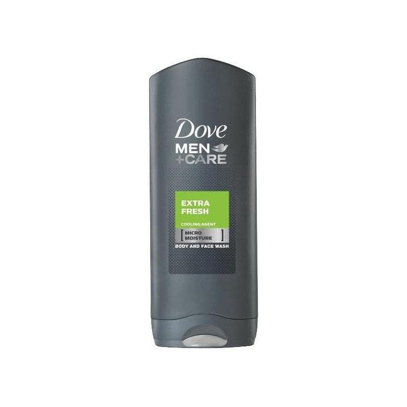 Dove For Men Extra Fresh Body And Face Wash, 250Ml