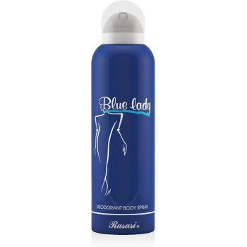 Blue Lady Deodorant Body Spray Floral And Fruity, 200Ml