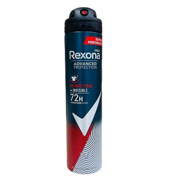 Rexona Men Advanced Protection Antibacterial Invisible, 200Ml