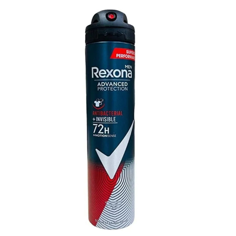 Rexona Men Advanced Protection Antibacterial Invisible, 200Ml