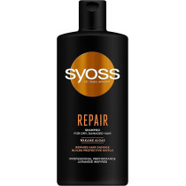 Syoss Repair Shampoo Suitable For All Hair Types, 440 Ml